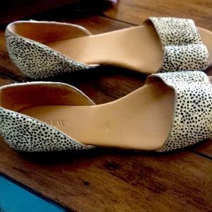 JCrew Leopard Morgansz 8 1/2
